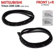 Front Lh+Rh Door Rubber Seal Weatherstrip Fits Mitsubishi L200 Triton 2006 2014