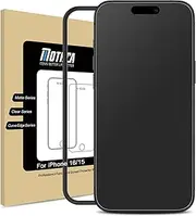 Mothca Matte Screen Protector for iPhone 15 (6.1 Inch) Tempered Glass Film Matt, 2.5D Screen Protector, Anti-Glare Anti-Fingerprint (Pack of 1)