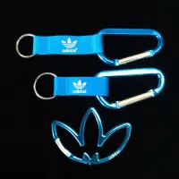 在飛比找蝦皮購物優惠-全新正品adidas三葉草 登山扣環/鑰匙圈/吊飾