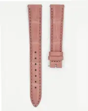 Authentic NEW Jaeger LeCoultre Pink Croco Leather Watch Strap Band 14mm x 12mm