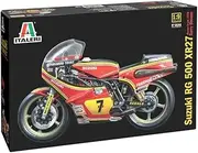 Italeri 1:9 Scale Suzuki RG 500 XR27 Team Heron Barry Sheene 1978 Motorcycle Plastic Model Kit, 23.3 cm