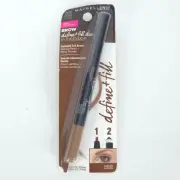 Maybelline EyeStudio Brow Define + Fill Duo – 265 Auburn, Pencil & Powder New