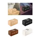 Digital Clock Electronic Clock Adjustable Brightness Small Clock Silent Portable