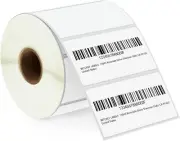 BETCKEY - 3" X 1.5" Shipping & Address Labels Compatible with Zebra & Rollo