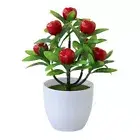 New Fake Flowers Plant Lemon Tree Potted Artificial Fruit Tree Potted Outdoor