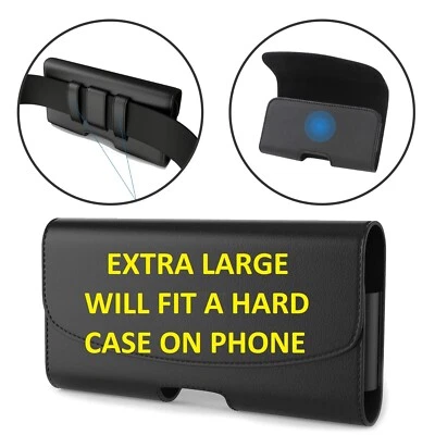 OnePlus 9 Pro XL BELT CLIP LEATHER HOLSTER PHONE HOLDER BELT LOOP CARRYING CASE
