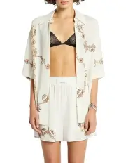 [Sass & Bide] Tiled Shirt in Cream Print