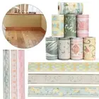 Embossing Waist Line Wallpaper Skirting Line Wall Border Stickers Baseboard