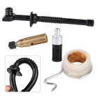 4pcs Oil Pump Worm Gear Oil Filter Line Fit For Stihl MS250 MS230 MS210 set