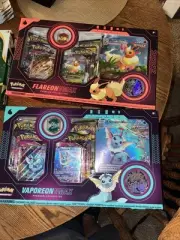 Pokemon TCG Eevee Evolution Vmax Premium Collection Card Game - Set of 3 boxes