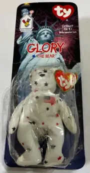 RARE ERRORS NIB GLORY THE BEAR RONALD MCDONALD CHARITIES TY BEANIE BABIES