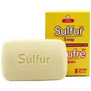 Grisi Sulfur Soap, Acne Treatment, Cleanser Bar Soap, 4.4 Oz.
