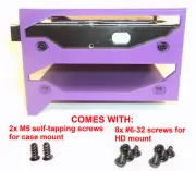 2x 3.5'' HDs + 2.5'' SSD Lenovo P520 Thinkstation Drive Cage Mounting Bracket!