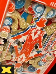 Dan & Dave Smoke & Mirrors V8 - Red Joker carved playing cards by Victor de Urda