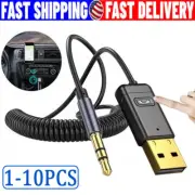 Wireless USB Bluetooth 5.0 Audio Transmitter Receiver Adapter For PC TV Car LOT