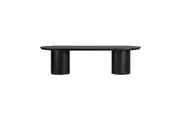 Vanessa Marty 280cm Oval Dining Table Black