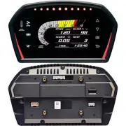 Universal Speedometer LCD Digital Instrument Cluster Tachometer
