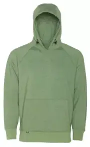 Grundens Dillingham Tech Hoodie Hooded Fishing Sweatshirt Olivine Heather *NEW*