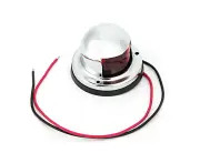 12V Stainless Steel Led Navigation Red Light Marine Boat Yacht Sailing Signal Lamp