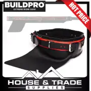 BuildPro Steelfixers Belt 38" Leather Heavy Duty Stitching Back Support LBBSF38
