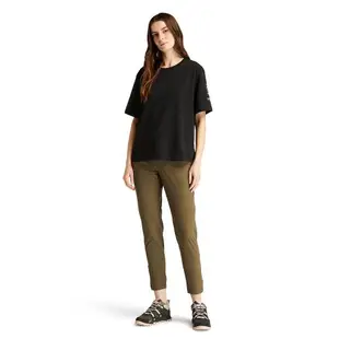 Timberland 女款黑色Ecoriginal LOGO短袖T恤A23HH001