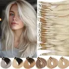 Russian Remy 200PCS THICK Nano Ring Micro Loop Beads Real Human Hair Extensions
