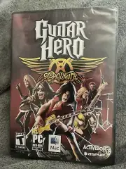Guitar Hero: Aerosmith (Windows/Mac, 2008): Brand New Factory Sealed!!