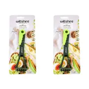 2x Wiltshire 4In1 MultiFunction Avocado Slicer/Pitter/Scooper/Smasher Tool