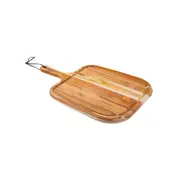 Tramontina 40x27cm Teak Wood Serving/Cutting Steak Board w/ Handle Rectangle