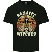 Namaste Witches Funny Halloween Kids T-Shirt Childrens