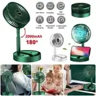 Portable Handheld&Desk Cooling Fan Flexible Tripod Clip Desk Mini Cooling Fans