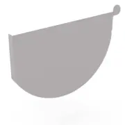 QLD NEW Stratco Smoothline Gutter Stop End Birch