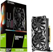 EVGA 06G-P4-1068-KR GeForce GTX 1660 Super Sc Ultra Gaming, 6GB GDDR6, Dual Fan, Metal Backplate