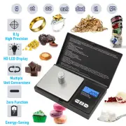 0.1g-1000g Mini Jewelry/Kitchen Scale - Compact Digital Precision Balance