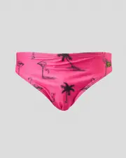 [Sack Hammock] Sack Hammock Men's Flamingo Swim Briefs in Pink/Black Size Large L Pink/Black