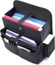 TAIKOO Front Seat Car Organizer，Car File Organizer-Hanging Letters/Legal Folders/Laptops and Tablets，Car Office Large Capacity A4 Letter Sized Document Storage Bag