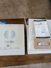 (2) M&S Systems N68RS White Music Intercom Wall Speaker w/ Remote Scan