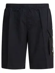 [C.P. Company] C. P. Company-Nylon Cargo Swimsuit Swimwear Nero-Uomo 50