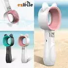 Portable Fan Handy Cooler Fans Hand Held Bladeless USB Summer Rechargeable Small