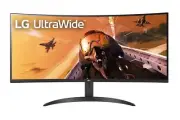 LG 34''QHD 21:9 Curved UltraWide™ (3440 x 1440) VA Monitor -160Hz Refresh