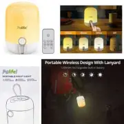 Palifel Portable Night Light with Remote & Touch Control, Dimmable Bedside Lamp