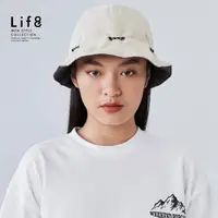 在飛比找momo購物網優惠-【Life8】WILDMEET 雙面漁夫帽-帽包兩用(650