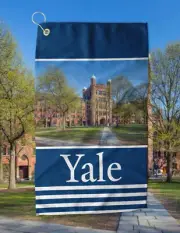 Yale Golf Towel, Yale University, Perfect for Yale Alumni, Yale Merchandise