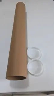 49 X Cardboard Mailing Tubes 6x50x0.3