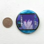 Sasuke Uchiha Naruto Shippuden Scenes & Words Can Badge Pin