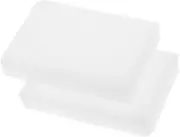 HONMEET 2pcs Foam Pad Needle Felting Tool Needle Felting Pad Felting Board Needle Felting Supplies Needle Felting Foam Felting Needle Mat Felting Cushion Needle Pad White Chemical Fiber
