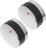 IWOWHERO Gas Grill Control Knobs 2 Pack BBQ Knobs with Smooth Rotation Nonslip Grip for Gas Stove Burner