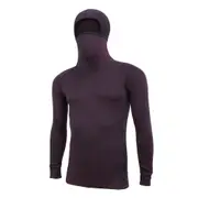 Wilderness Men Long Sleeve Switch Winter Hoody Size L Thermal Base Layer Merlot