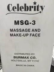 Celebrity MSG-3 Massage and Makeup Face