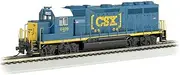 Bachmann Trains EMD GP40 Dcc Ready Diesel Locomotive CSX #4409 (Dark Future) - HO Scale, Prototypical Blue